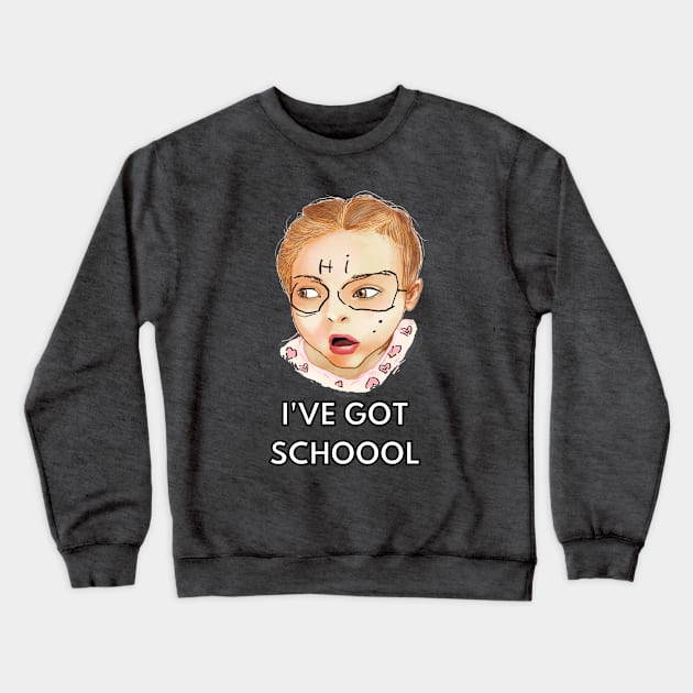 ive got school Crewneck Sweatshirt by Moonwing